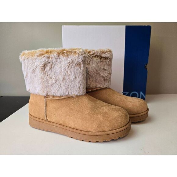 Arizona Jean Co Suede Booties New Sz 8M - Picture 1 of 7